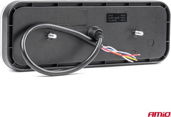 AMiO RCL-09-R Dynamische LED Achterlicht – Rechts Multifunctionele Vrachtwagenverlichting Aanhanger Bus Achterlamp