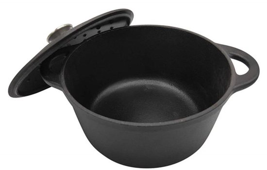 Kinghoff 1476 Braadpan - kookpan - Ø24cm- Gietijzeren - alle warmtebronnen