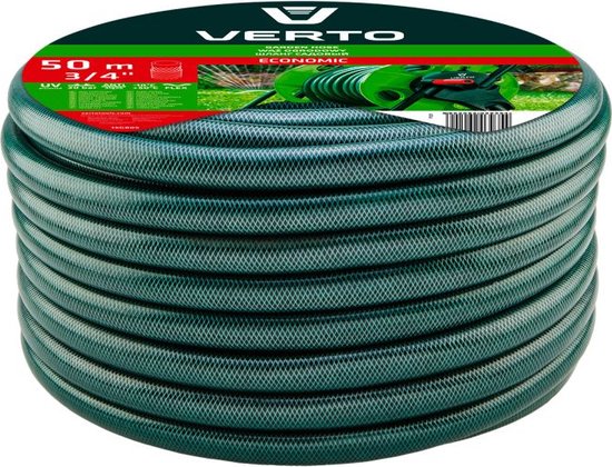 Verto Tuin Slang 3/4 50mtr Gewapende Slang UV Bestendig 20 Bar Anti Alg Laag Flexibel