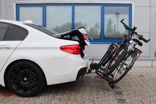 Fietsendrager voor de trekhaak - 2 e-bikes
