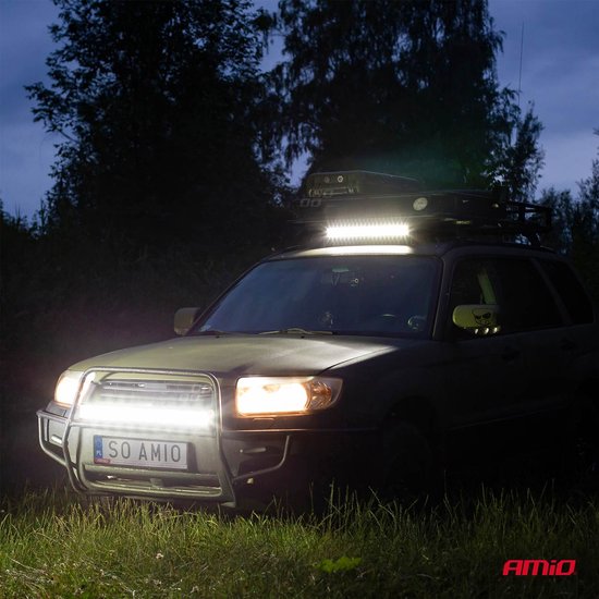 LED Lichtbalk - Dubbele rij - Rechte balk - 240W 24000LM - Combo