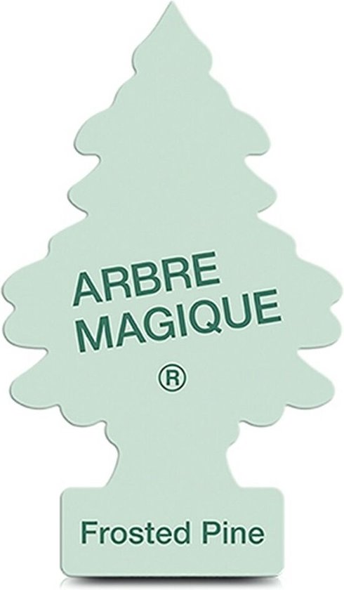 Wonderboom Luchtverfrisser Frosted Pine - auto geurtje - auto parfum - Arbre Magique