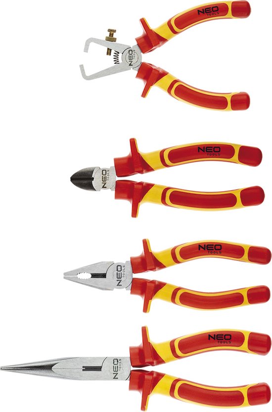 Neo tools tangenset 1000V in koffer
