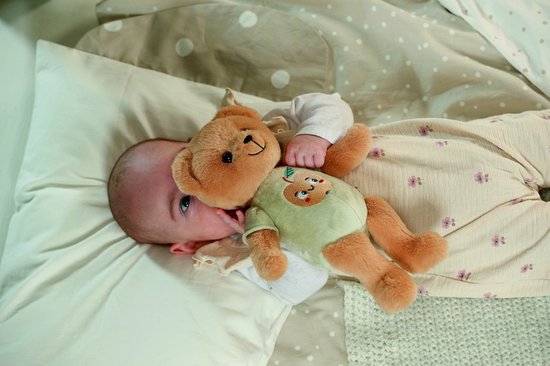 BABY born voor baby’s Teddy, zachte pluchen beer van 26 cm met stoffen lichaam