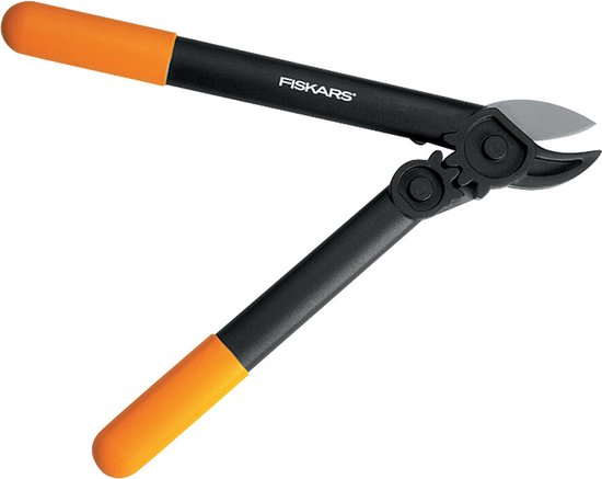 Fiskars Snoeischaar - PowerGear II L31 Takkenschaar - Tuinschaar met aambeeld - FiberComp™