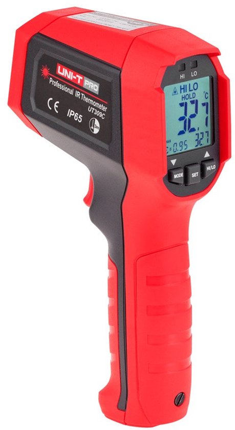UNI-T UT309C professionele infrarood dual laser thermometer met display