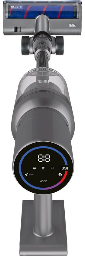 Teesa Sweeper 9000 - Draadloze Stofzuiger - LCD Display - LED Verlichting