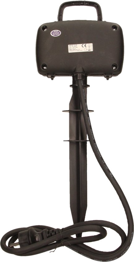 Orno Tuincontactdoos met 2 stopcontacten en grondpen - IP44 Spatwaterdicht - Kabellengte 1.5 meter-Voor België