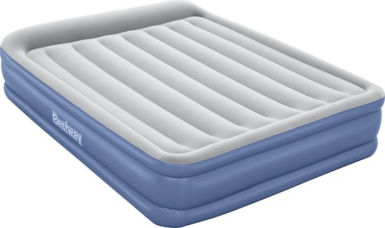 Bestway Tritech erhöhtes Luftbett - Queensize (152 cm) - Mit integrierter Elektropumpe