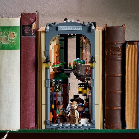 LEGO® Icons Boekensteun: Sherlock Holmes, Bouwset - 10351