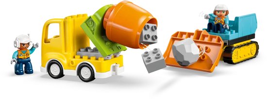LEGO Duplo Town 10476 - Bouwplaats - Meisjes en Jongens - Multicolor