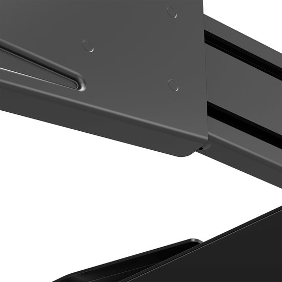 Krüger & Matz Ultra Slim Universele Verstelbare Televisie Beugel Voor LED LCD TV Van 37 Tot 75 Inch - Max 50 Kg - verticale en horizontale aanpassing - muurbeugel - slank ontwerp
