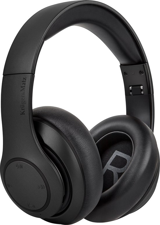 Krüger&Matz Street 3 - Draadloze Bluetooth Koptelefoon - BT 5.0 - Zwart