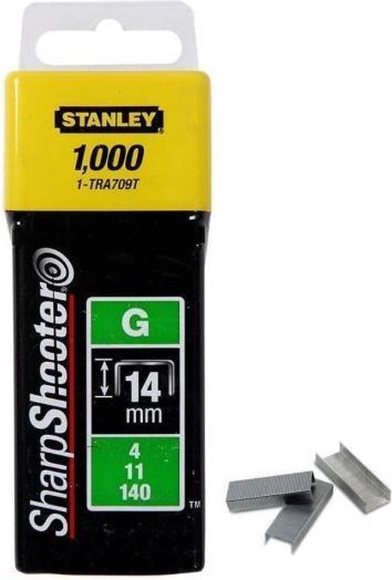 STANLEY - Nieten 14mm Type G - 1000 Stuks