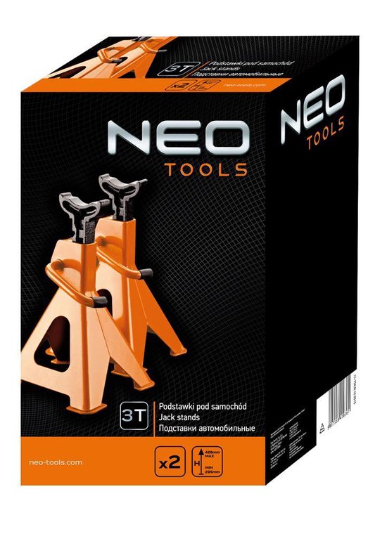 Neo Tools Autosteun 3T 2x 290-435mm CE En TUV M+T