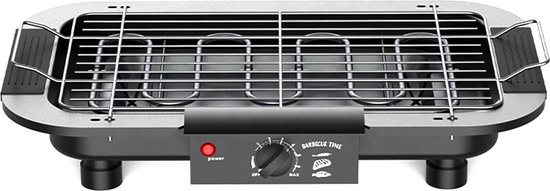 Elektrische Tafelgrill - BBQ - 2000W - Barbecue - Zwart