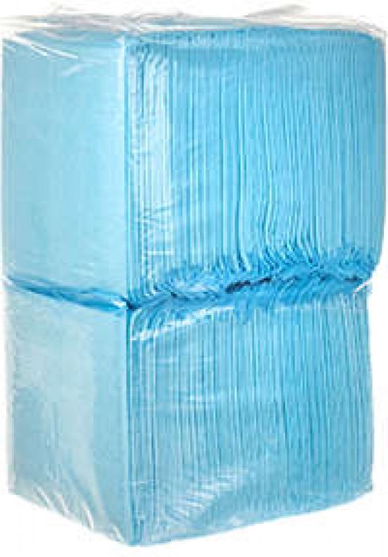 Hondentoilet - Trainingspad - Zindelijk Maken - 45x33 cm - Blauw - 100 Stuks