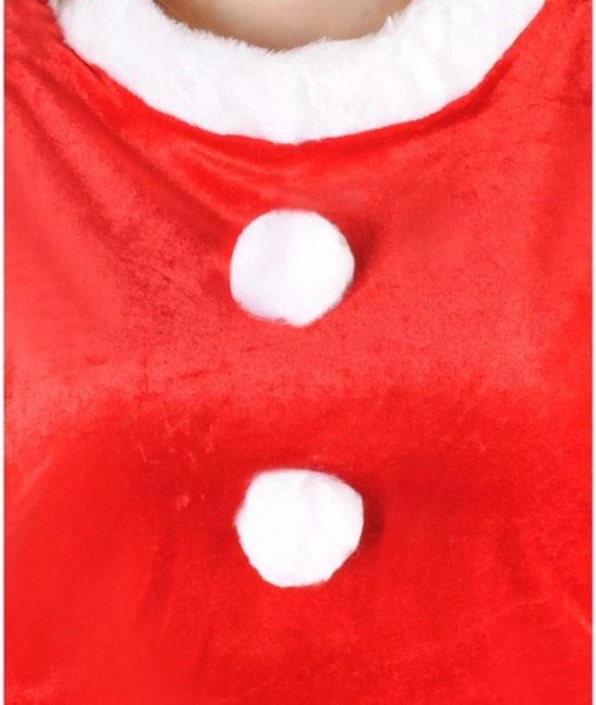 Malatec Mevrouw Kerstman / Sneeuwvlok Kostuum - Perfect voor Kerst en Carnaval