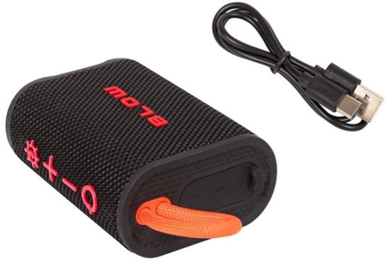 Blow Aqua Tune RGB Bluetooth Speaker 5W - BT 5.3 - 5V - USB-C - IP67 - Zwart