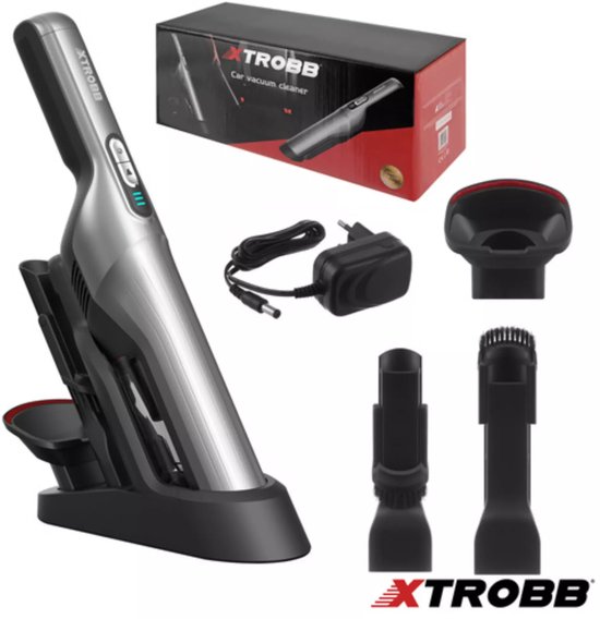 Xtrobb Draadloze handstofzuiger met sterke zuigkracht voor auto en interieur