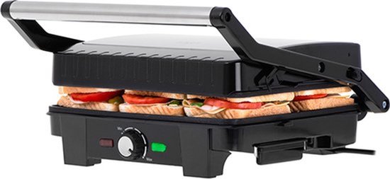 Adler AD 3051 - elektrische contact grill XL - RVS