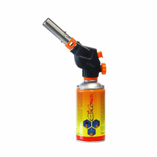Elico RK-3104C - Gasbrander - Piezo-elektrische Ontsteking - Continuvergrendeling - Butan