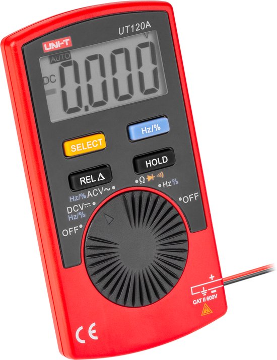 UNI-T UT120A Serie - Multimeter - Compact - Automatische Bereikinstelling