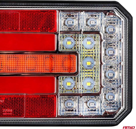 Combinatie LED-achterlicht AMiO RCL-01-LR dynamisch, links