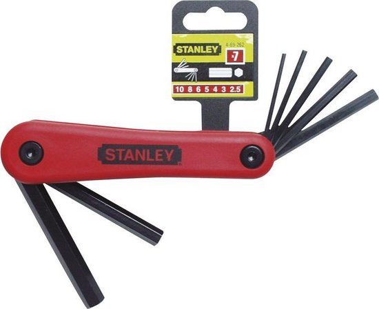 STANLEY Stiftsleutelset 7 Dlg 1,5-6mm 4-69-261