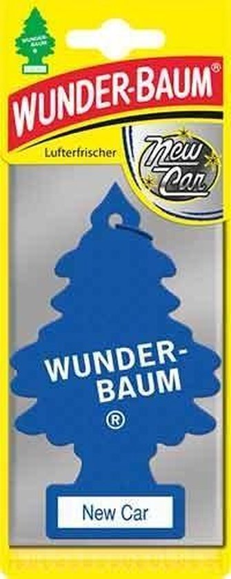 Wonderboom Luchtverfrisser New Car - auto geurtje - auto parfum - Arbre Magique