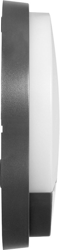 AGAT Buitenlamp met Bewegingssensor – Tuinverlichting – Buitenverlichting met IP54 - Muurlamp / Wandlamp buiten IK08 - Antraciet