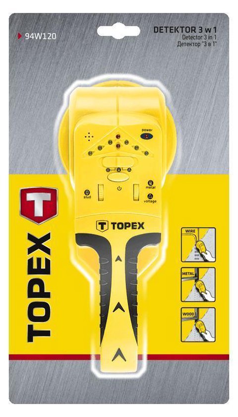 Topex Detector Metaal Leidingen Kabels