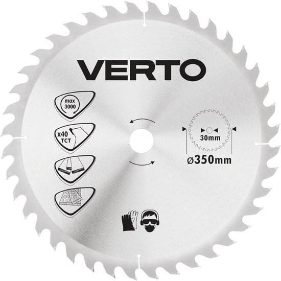 Verto Zaagblad 350x30x40T