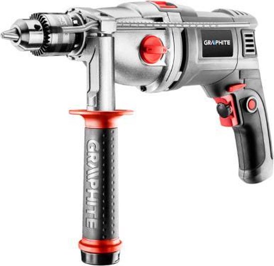 ELECTRISCHE KLOPBOORMACHINE 1050W TANDKRANS BOORKOP - GRAPHITE