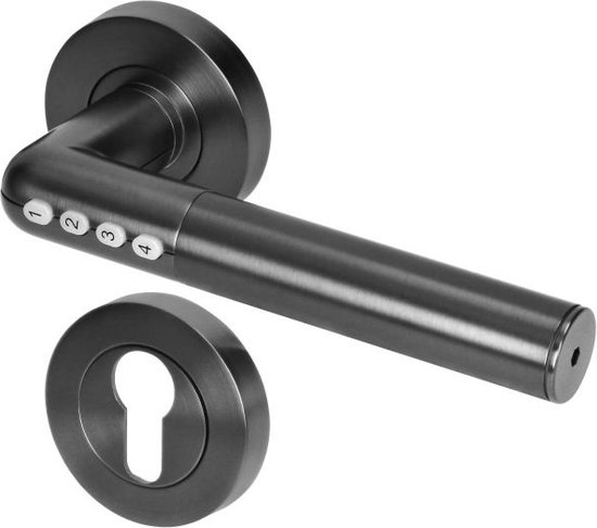 Orno OR-ZS-850/B Serie - Intelligente Deurhendel - Bluetooth - PIN - Zwart