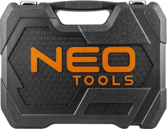 NEO 10-059 Doppenset 82 delig, 1/2 en 1/4