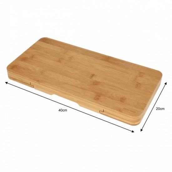 KINGHoff Bamboe Kaasplank met Accessoires – Meerdere Kleuren