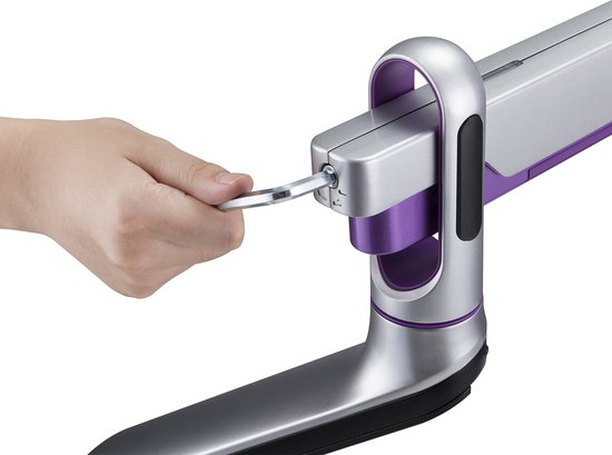 Ergo Office - Monitorsteun - Premium met gasveer - Dubbele arm 17"-32" 9 kg - ER-436