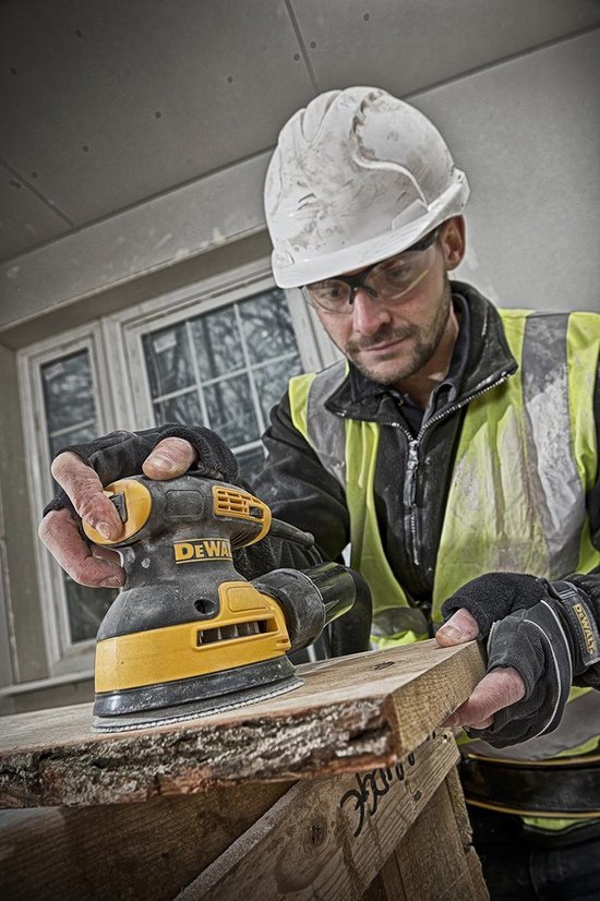 DeWalt DWE6423-QS280W Excentrische Schuurmachine- 280 W - Ø 125 mm schuuroppervlak