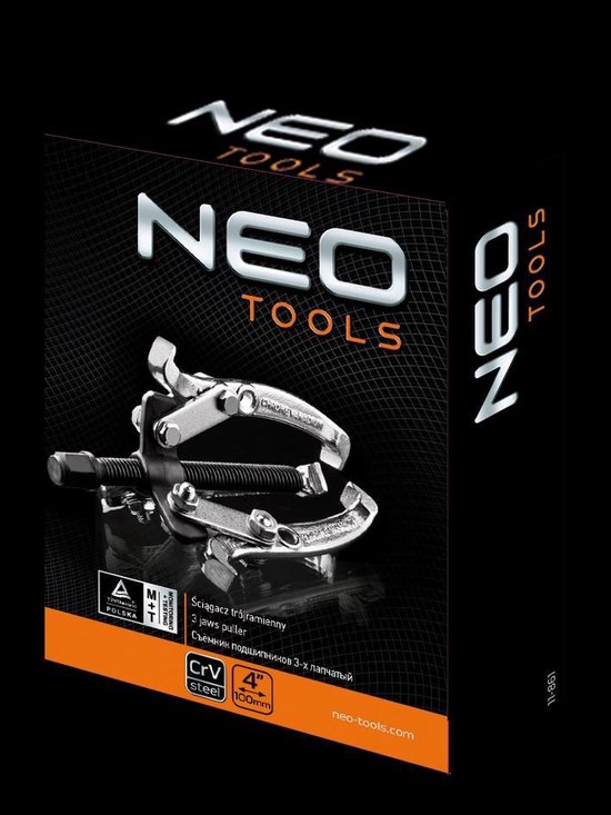 "Neo Tools Poelitrekker 3 Arm 60-200mm 4""-100mm 3 Arms CE En TUV M+T"