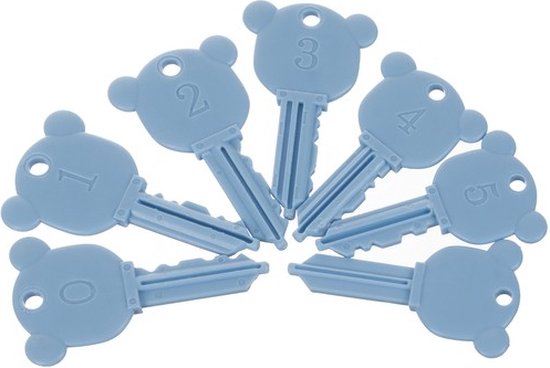 Kruzzel Puzzel Speelset - Voertuigen en Sleutels - Voor Kinderen