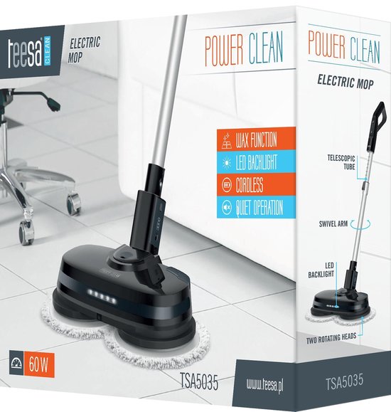 Teesa TSA5035 - Elektrische vloerreiniger POWER CLEAN