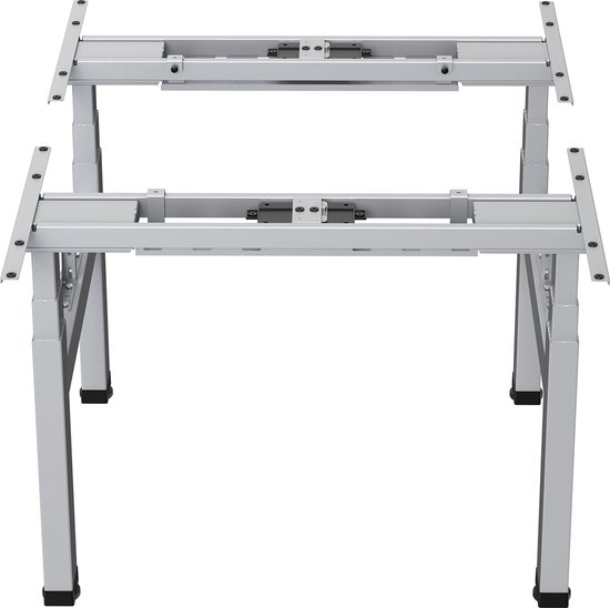 Ergo Office - Elektrisch bureau dubbel hoogteverstelbaar | max hoogte 128cm, max 125kg x2 | Zonder tafelblad