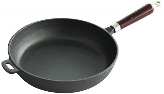 Kinghoff koekenpan KH-1009 - Ø30 cm - Gietijzeren - alle warmtebronnen