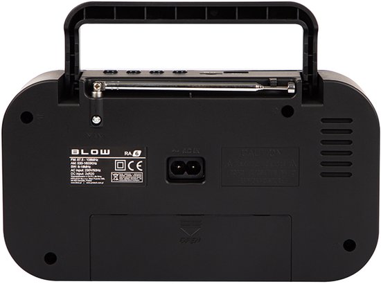Blow - Draagbare analoge radio AM/FM RA6 batterij- en netvoeding