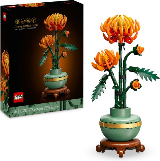LEGO Icons Chrysant - Botanical Collection - 10368