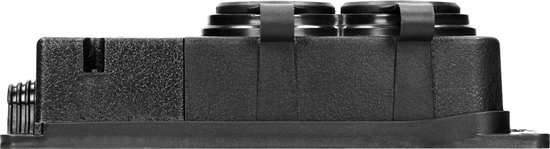 Heavy-duty opbouw wandcontactdoos / Verlengstopcontact met afdichting - Vochtbestendig rubber IP44 - Brandwerend - 2-Voudig