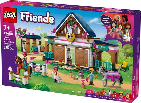 LEGO - Friends 42688 - Paardenstal en Manege