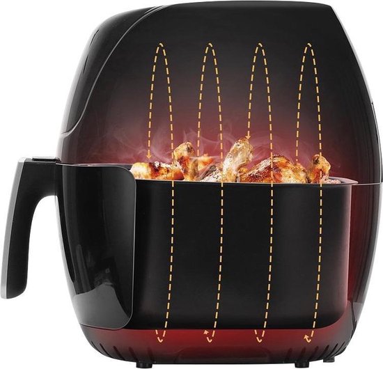 Klausberg 7495 - Heteluchtfriteuse XXL - 7.7L Family size  - Heteluchtfriteuse