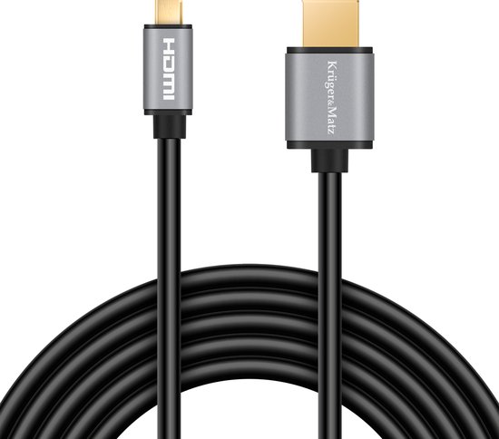 Krüger&Matz Basic - HDMI Kabel - 1.8m - 4K - HDR